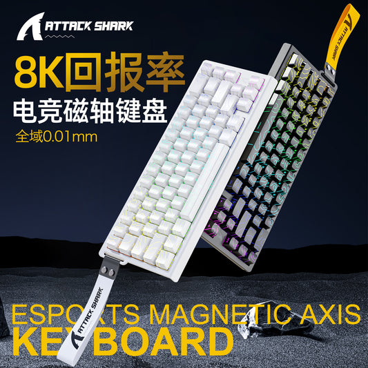 NEXUS Apex 68 — Teclado Gaming Magnético 65% RGB Hot-Swap (Rapid Trigger)