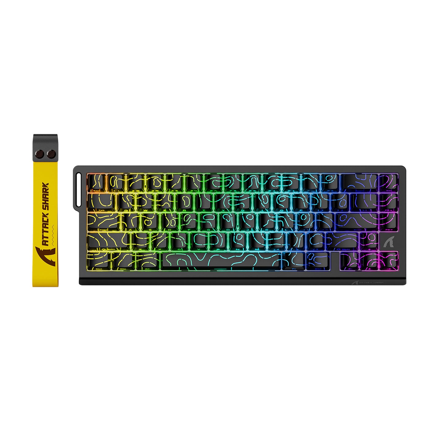 NEXUS Apex 68 — Teclado Gaming Magnético 65% RGB Hot-Swap (Rapid Trigger)