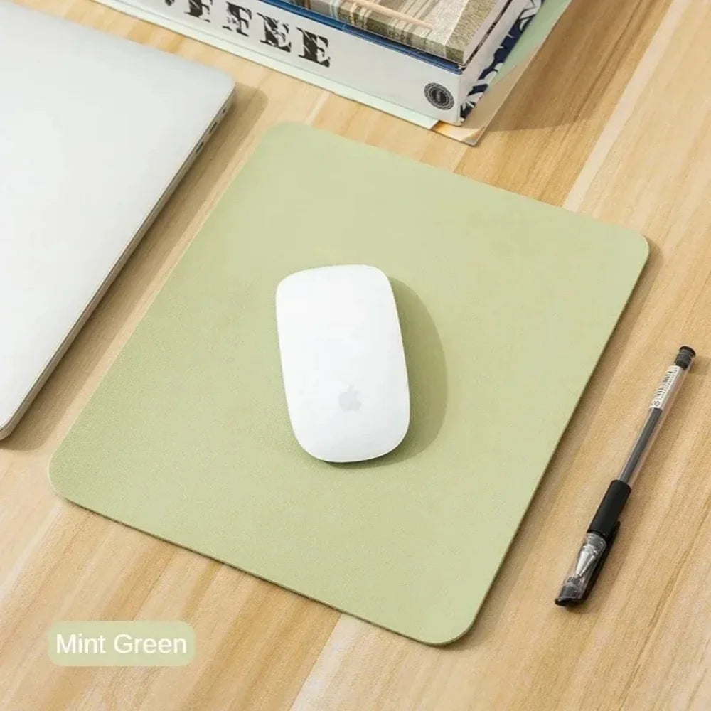 NEXUS Deskpad Mini — Tapete de Rato em Pele PU 23×19 cm Impermeável e Antiderrapante