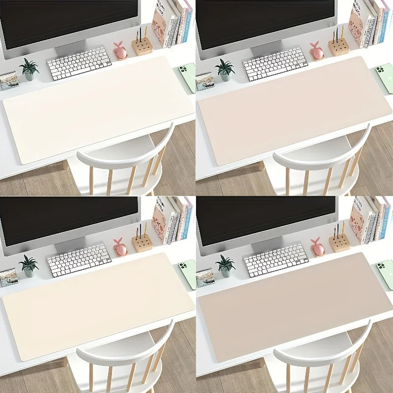 NEXUS Deskpad XL — Tapete de Secretária em Pele PU Impermeável 90×40 cm / 60×30 cm