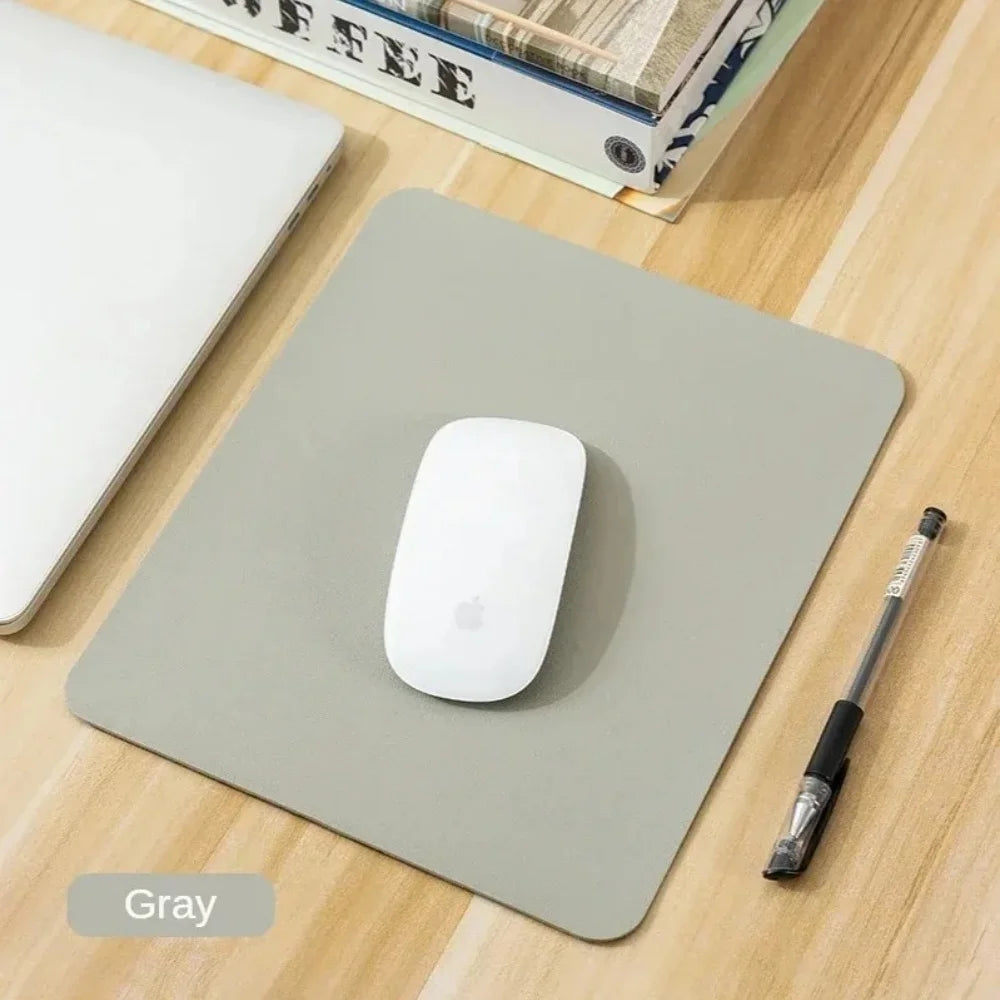 NEXUS Deskpad Mini — Tapete de Rato em Pele PU 23×19 cm Impermeável e Antiderrapante