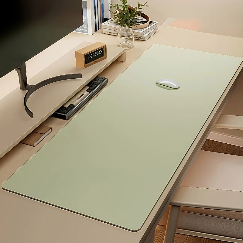 NEXUS Deskpad XL — Tapete de Secretária em Pele PU Impermeável 90×40 cm / 60×30 cm