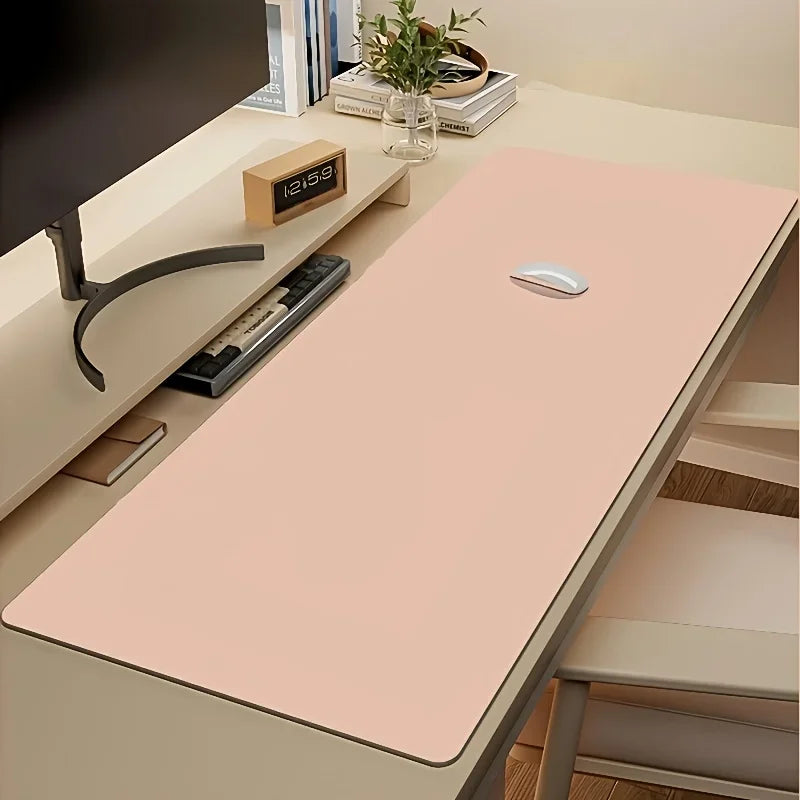 NEXUS Deskpad XL — Tapete de Secretária em Pele PU Impermeável 90×40 cm / 60×30 cm