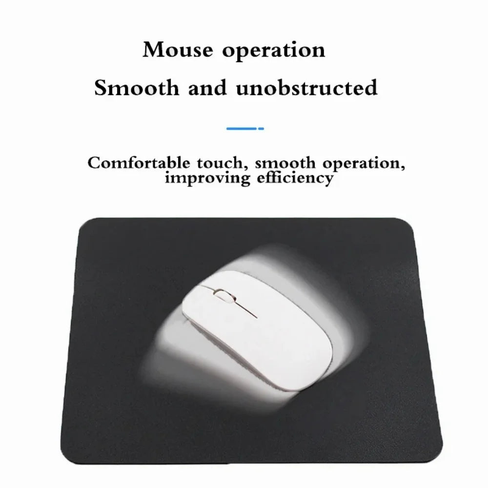 NEXUS Deskpad Mini — Tapete de Rato em Pele PU 23×19 cm Impermeável e Antiderrapante