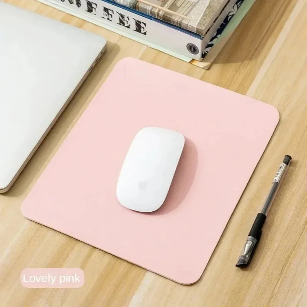 NEXUS Deskpad Mini — Tapete de Rato em Pele PU 23×19 cm Impermeável e Antiderrapante