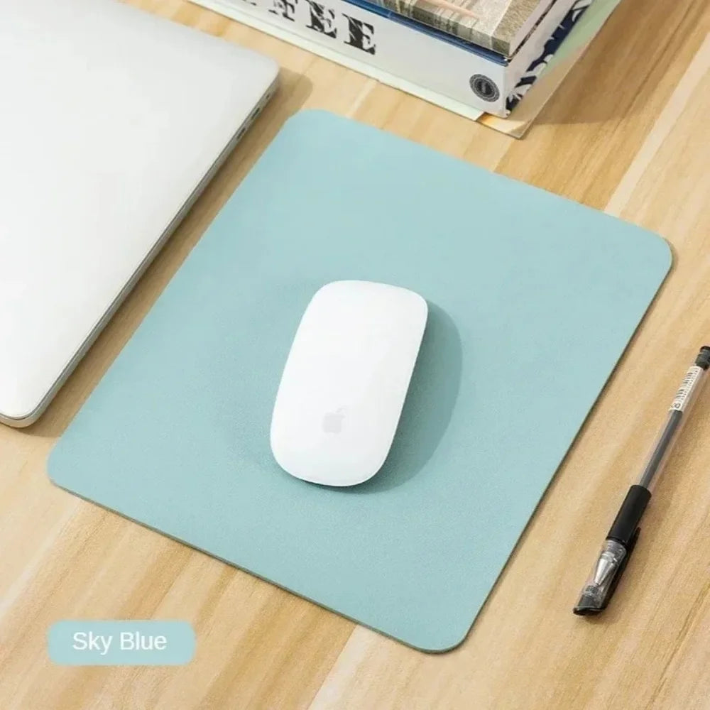 NEXUS Deskpad Mini — Tapete de Rato em Pele PU 23×19 cm Impermeável e Antiderrapante